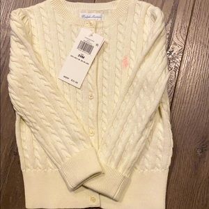 NWT Ralph Lauren Polo cardigan